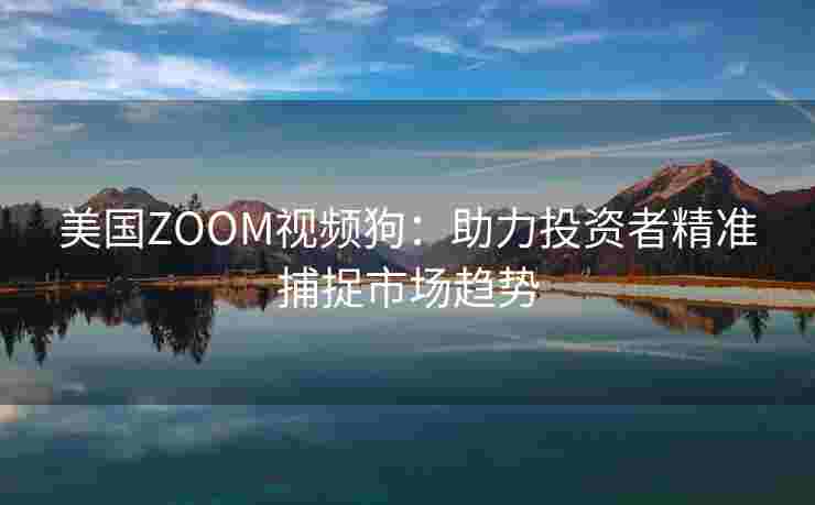 美国ZOOM视频狗：助力投资者精准捕捉市场趋势